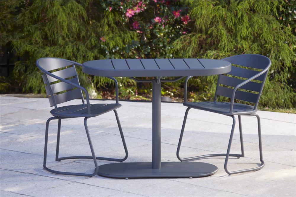 Cosco Metro Retro All Steel Nesting Patio Bistro Set | The Home Depot