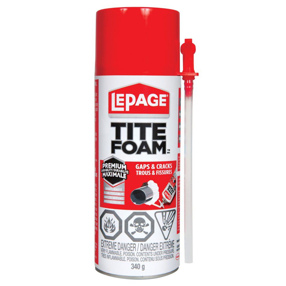 foam tite lepage spray insulation insulating gaps gun depot sealant cracks 555g grade kits