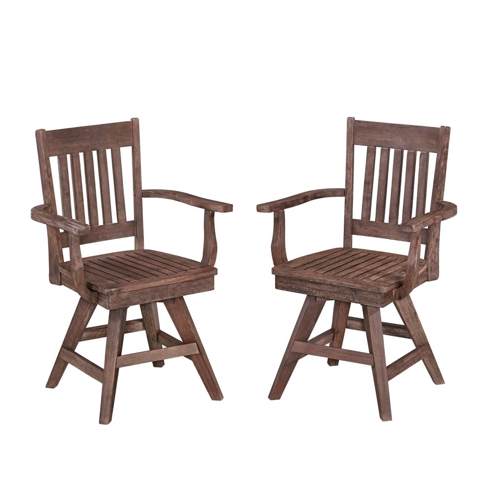 Morocco Patio Swivel Chair Set Of 2