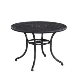 Hampton Bay Mix & Match 42-inch Round Patio Dining Table | The Home ...