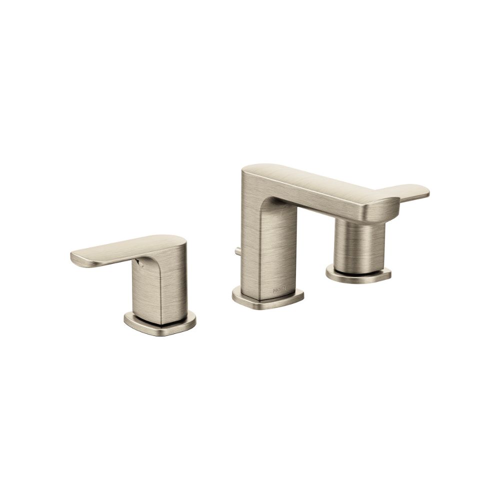 MOEN Rizon 8-Inch Widespread 2-Handle Bathroom Faucet in ...