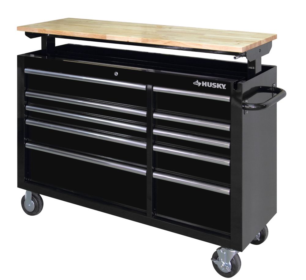 Edsal 4 Ft. 48 in. W x 24 in. D x 60 in. H Heavy Duty Workbench with ...