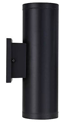 Strak Led Black Exterior Up And Down Light Fixture 23w 120w Strak Led Black Exterior Up And Down Light Fixture 23w 120w 2300lm Ip65 Waterproof All Metal The Home Depot Canada
