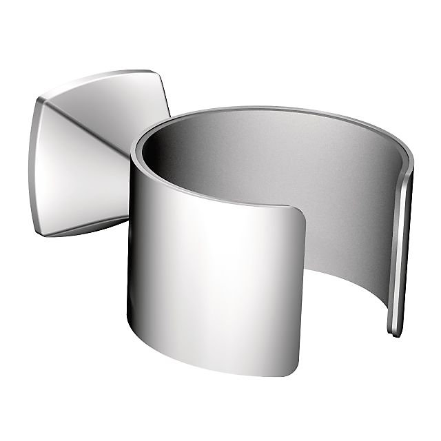Voss Wall Mounted Hair Dryer Holder In Chrome