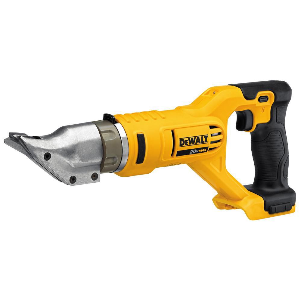 DEWALT 20V MAX LithiumIon Cordless 18Gauge Swivel Head Shears (Tool