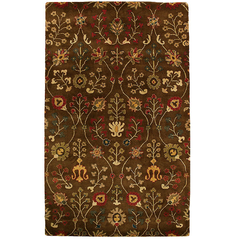 Provencial Autumn Wool 8 Ft X 10 Area Rug