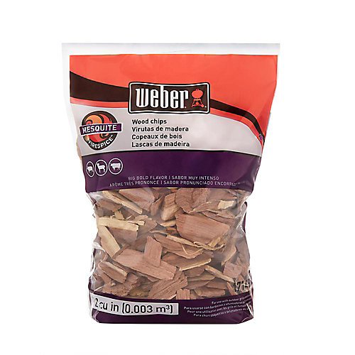 Weber Mesquite Wood Chips 2lb | The Home Depot Canada