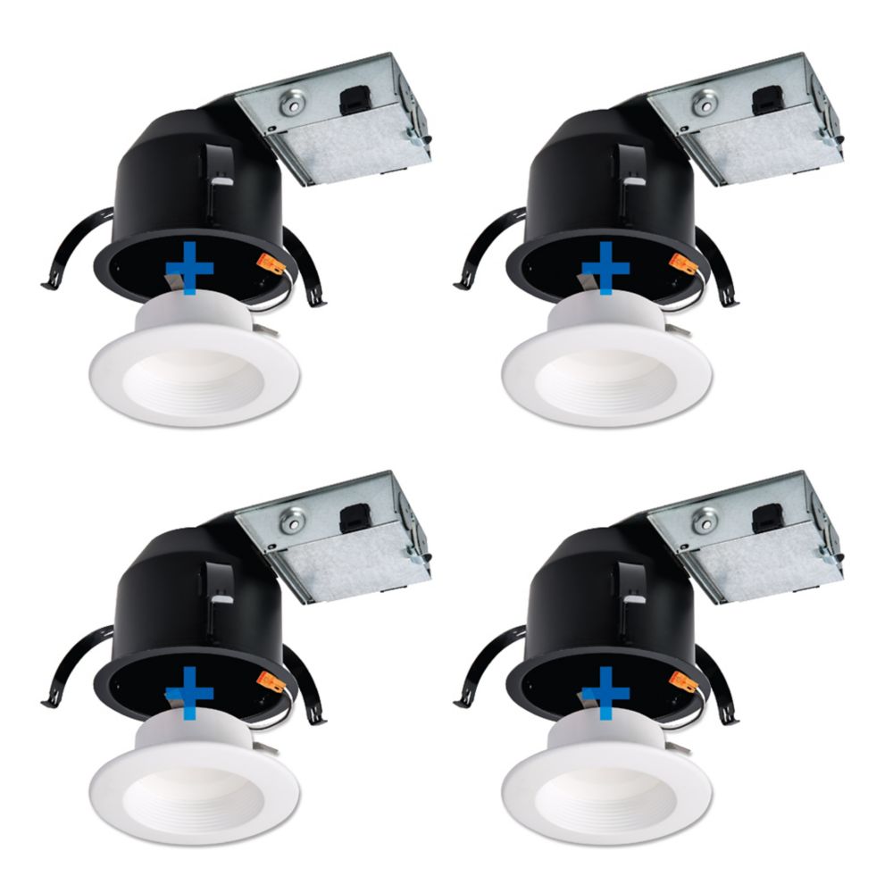 Halo 4 Inch Retro IC Recessed LED 4 Pack The Home Depot Canada   P 1001046501 