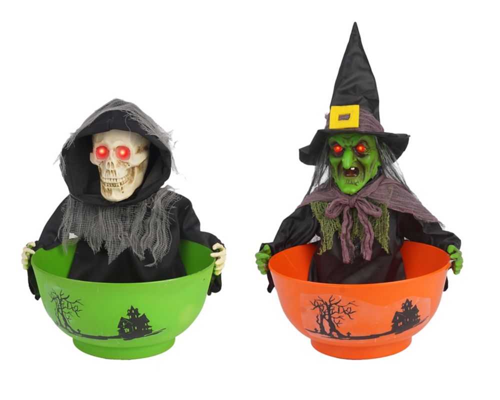  Home Accents Halloween Trick or Treat LED Lit Animated 