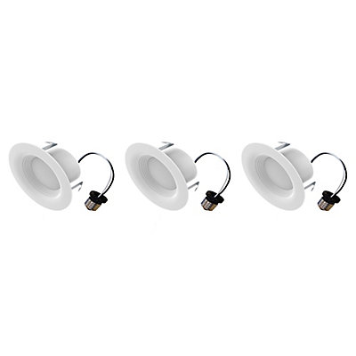 Eco Smart 9w 65w 4 Inch Led Downlight Dimmable 3000k Bw Es2 0 9w 65w 4 Inch Led Downlight Dimmable 3000k Bw Es2 0 35000h 3 Pack