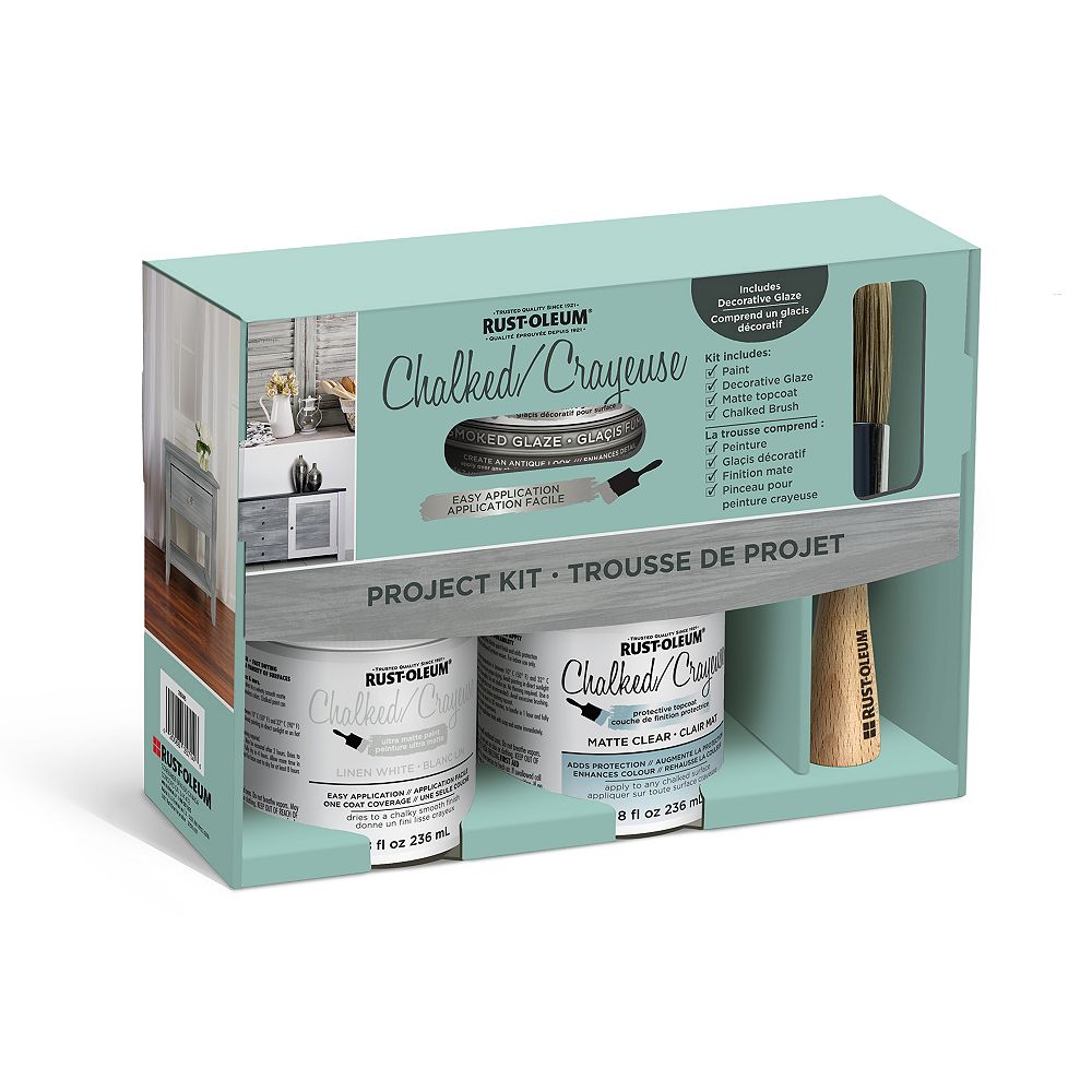 RustOleum Chalked Decorative Glaze Project Kit The Home Depot Canada