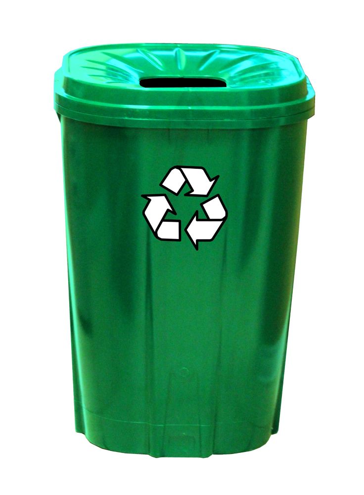 Image result for waste bin green"