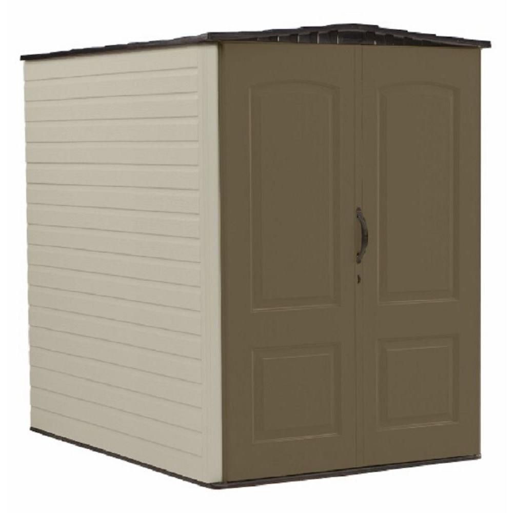 Rubbermaid Big Max 6 ft. 3inch x 4 ft. 8inch Plastic Shed The Home