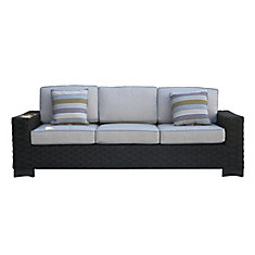 Outdoor Sectionals Couches More The Home Depot Canada Hestia Wicker Patio Sofa