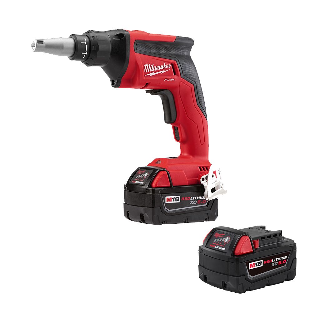 Milwaukee Tool M18 Fuel Drywall Screw Gun Kit The Home Depot Canada