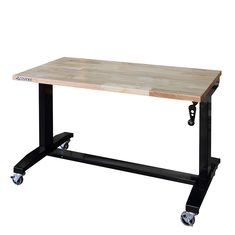 Husky 46-inch Adjustable Height Work Table