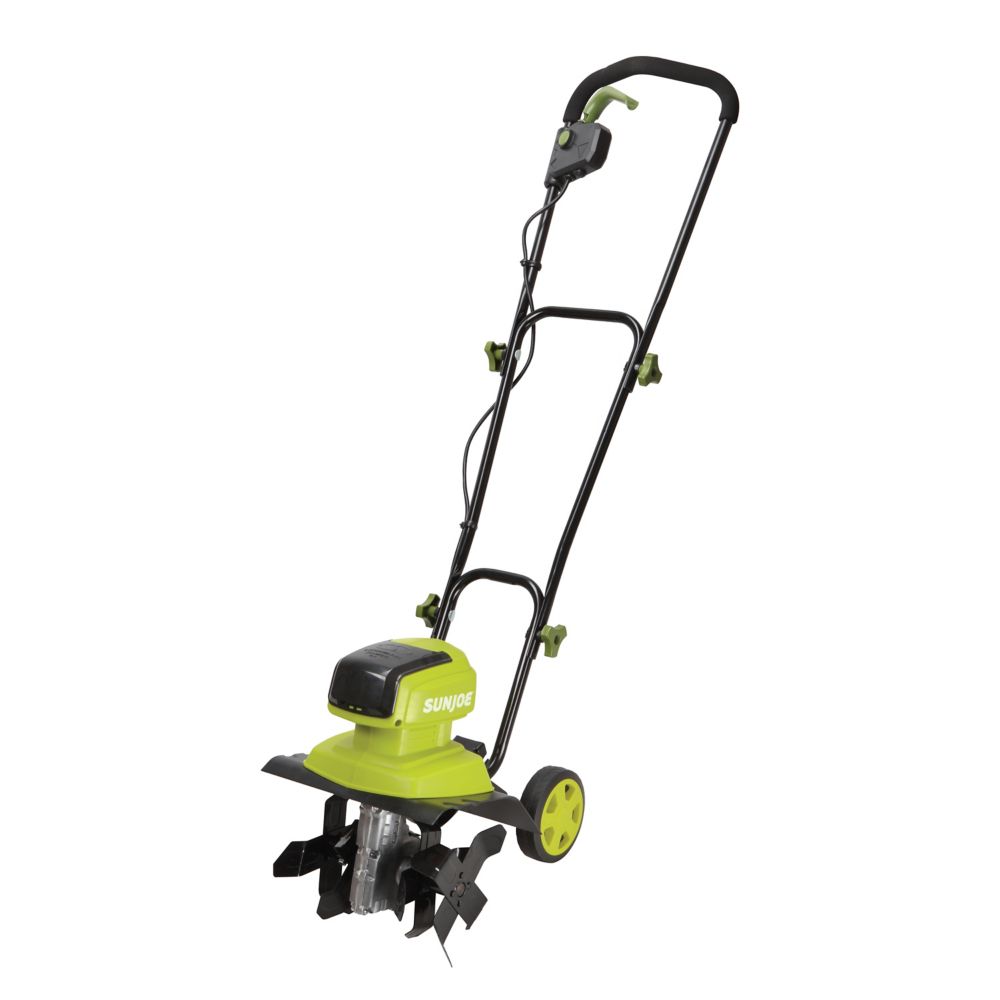 Sun Joe 40v 4 0 Ah Cordless 12 Inch Garden Tiller Cultivator The Sun Joe 40v 4 0 Ah Cordless 12 Inch Garden Tiller Cultivator The Home Depot Canada