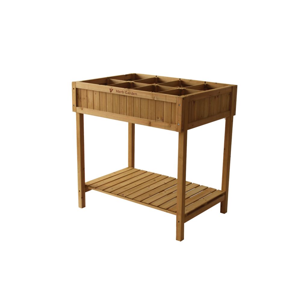 VegTrug Raised Herb Garden Bed Planter The Home Depot Canada