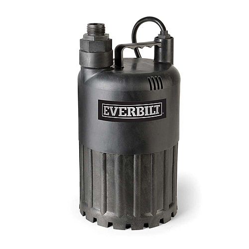 Everbilt Pompe utilitaire submersible, 1/4 HP | Home Depot Canada