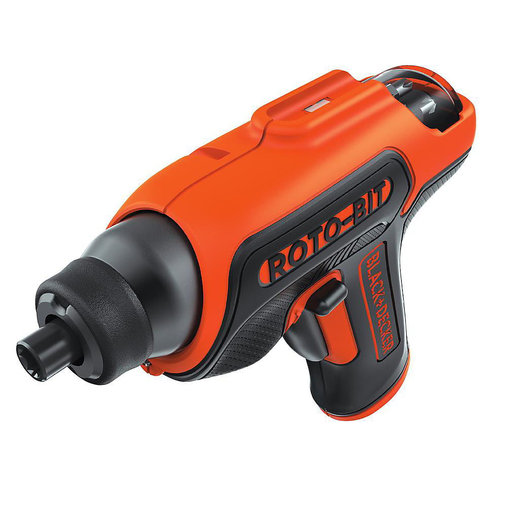 BLACK+DECKER 4V MAX Lithium-Ion Cordless Rechargeable Screwdriver with ...