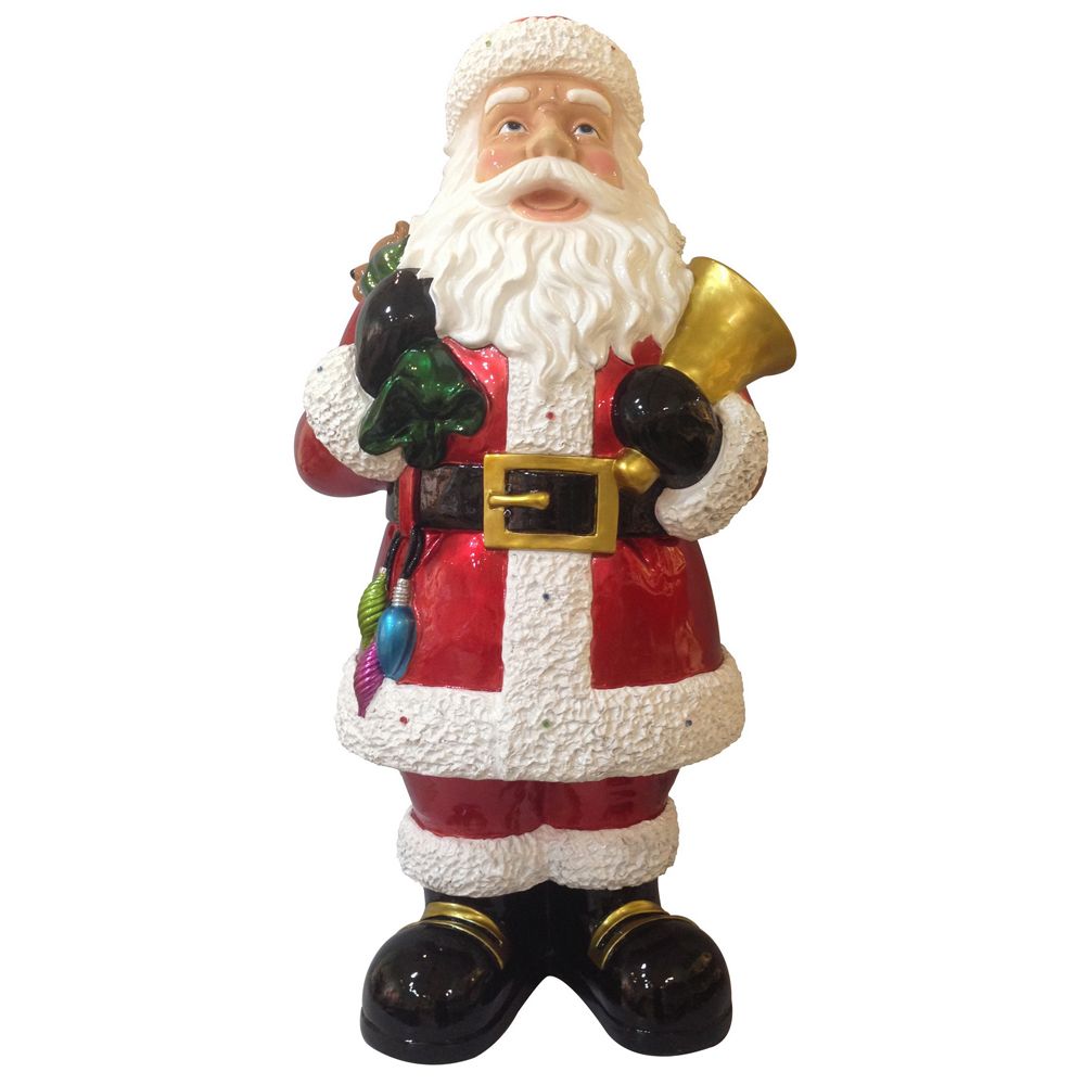 Home Accents 40 Inch LED Musical Santa The Home Depot Canada   P 1001053842 