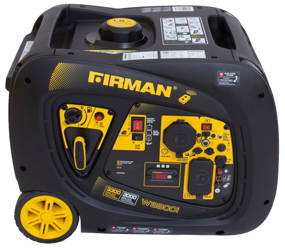 Firman Generators Whisper Series 3300 Watt Inverter Remote Start | The
