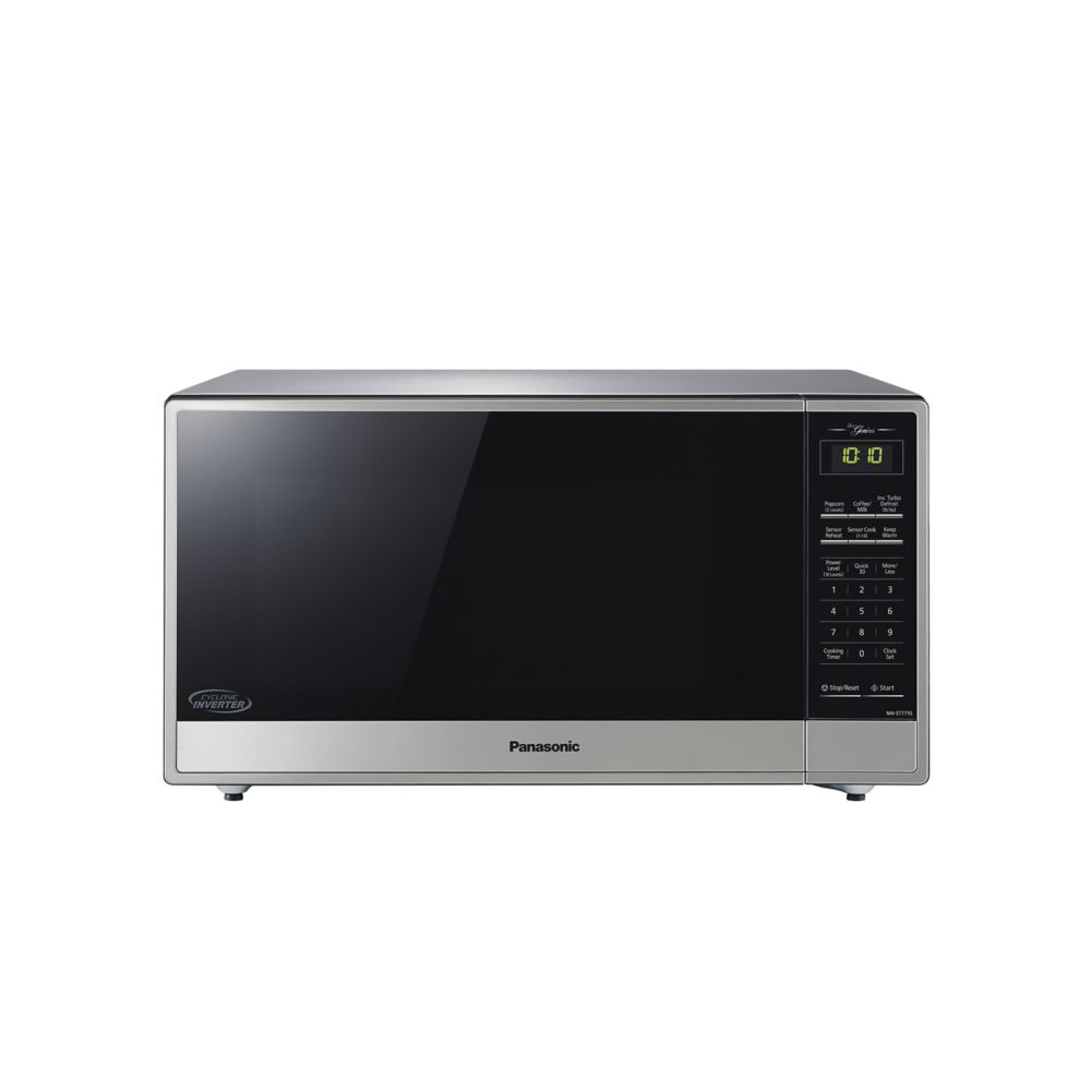 Panasonic 1.6 cu.ft. Cyclonic Wave Inverter Stainless Steel Finish