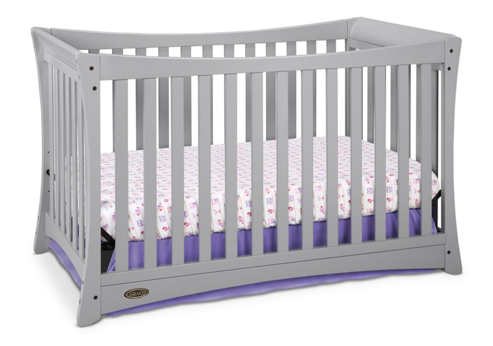 Graco Tatum Convert Crib Pebble Grey