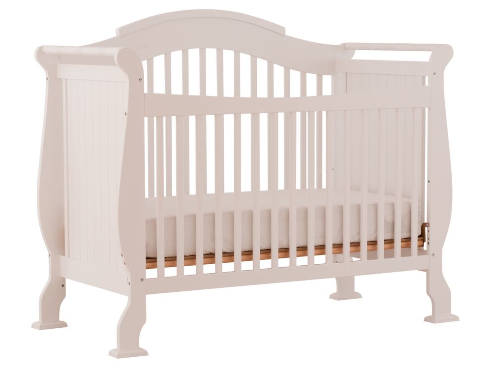 Stork Craft Valentia Crib White