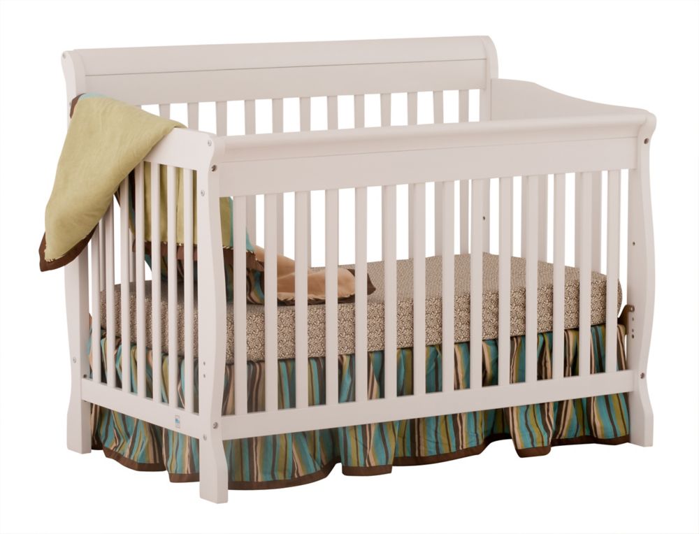 Stork Craft Modena Crib White