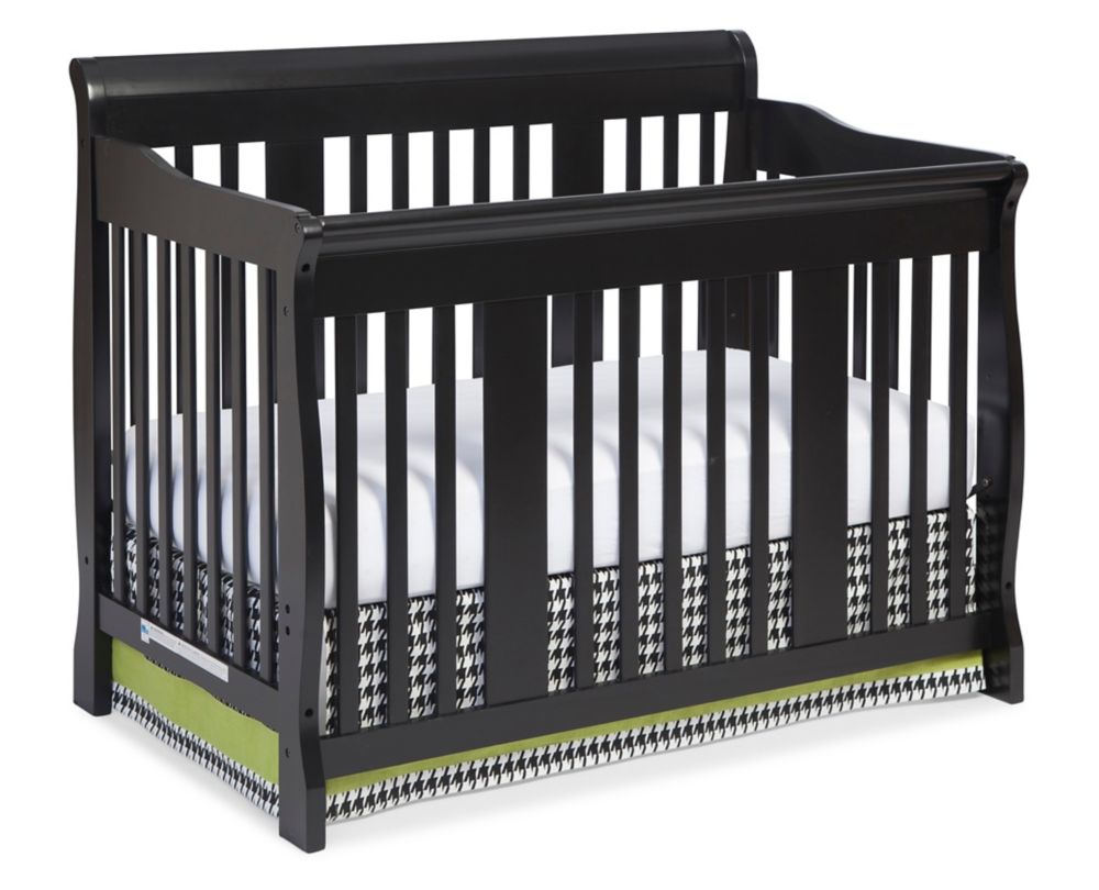 Stork Craft Tuscany Crib Black