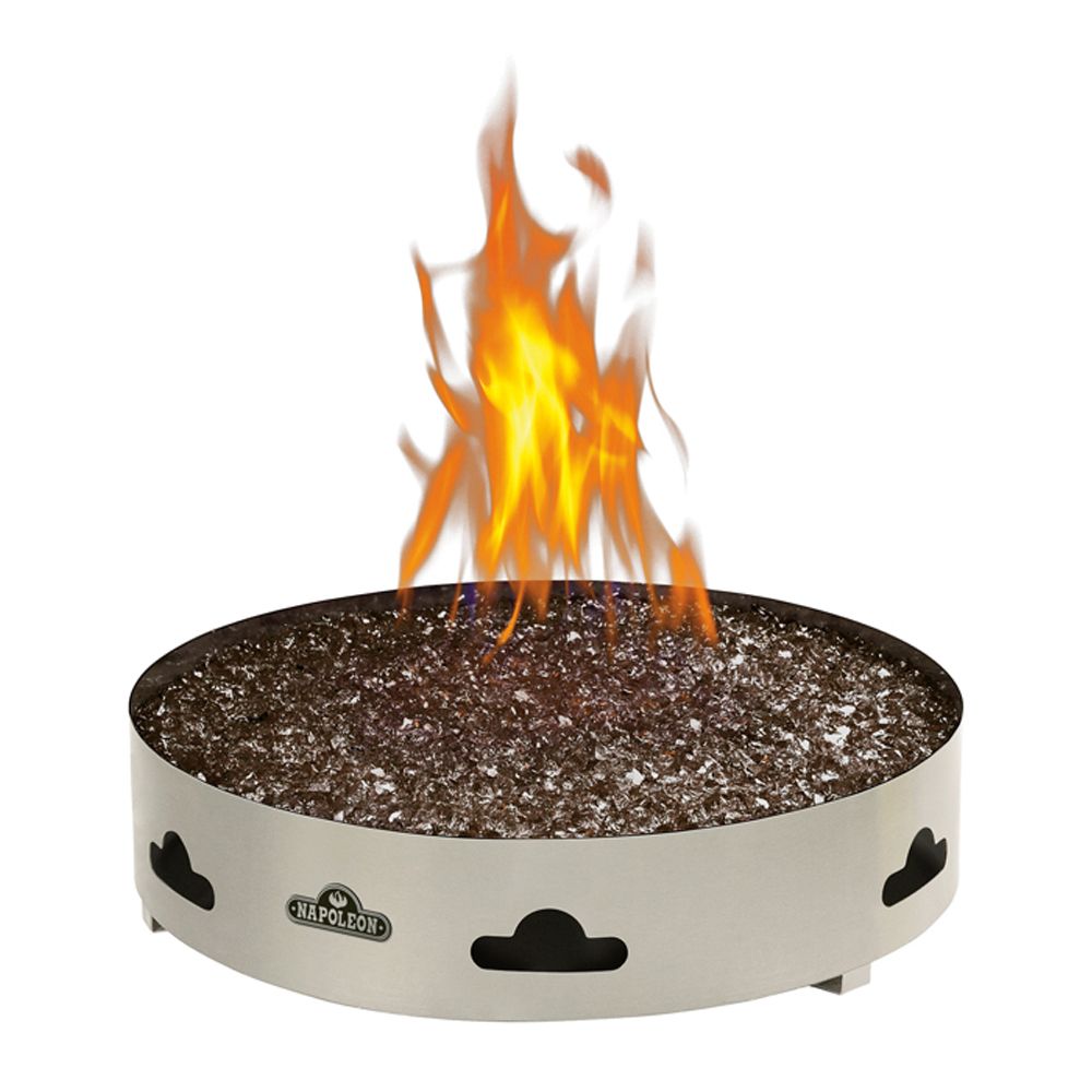 Napoleon Patioflame Propane Fire Pit With Glass