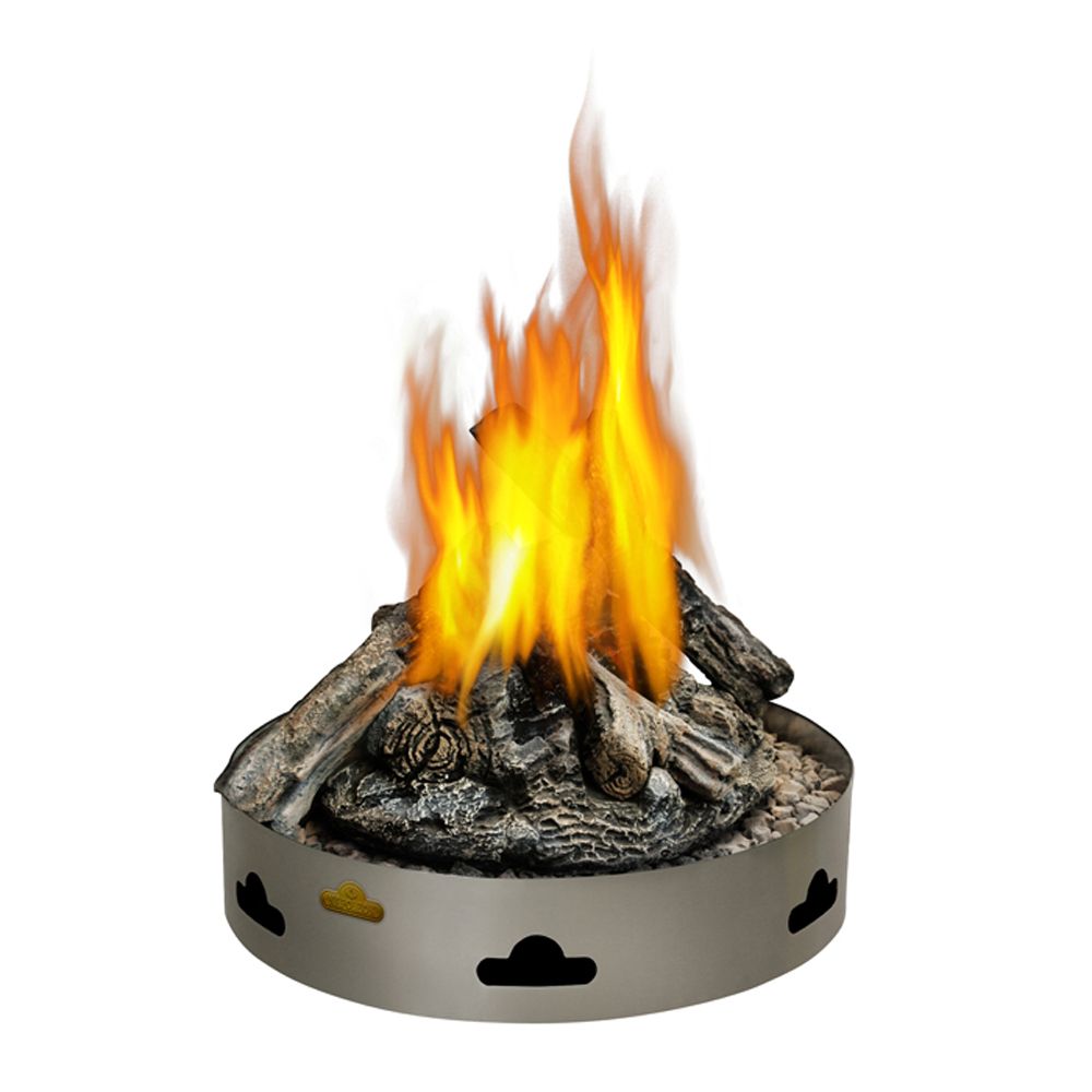 Napoleon Patioflame Natural Gas Fire Pit With Logs The Home