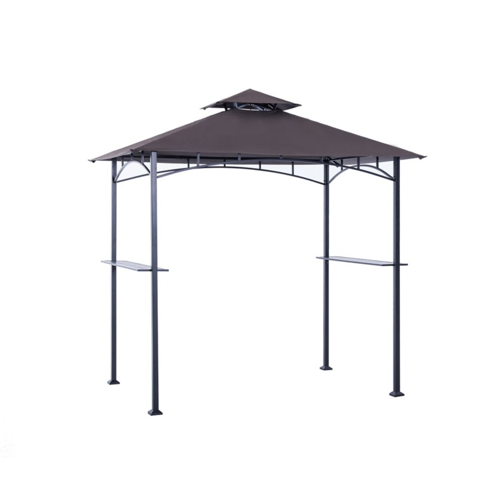 Sunjoy Steel And Aluminum Grill Gazebo The Home Depot Canada