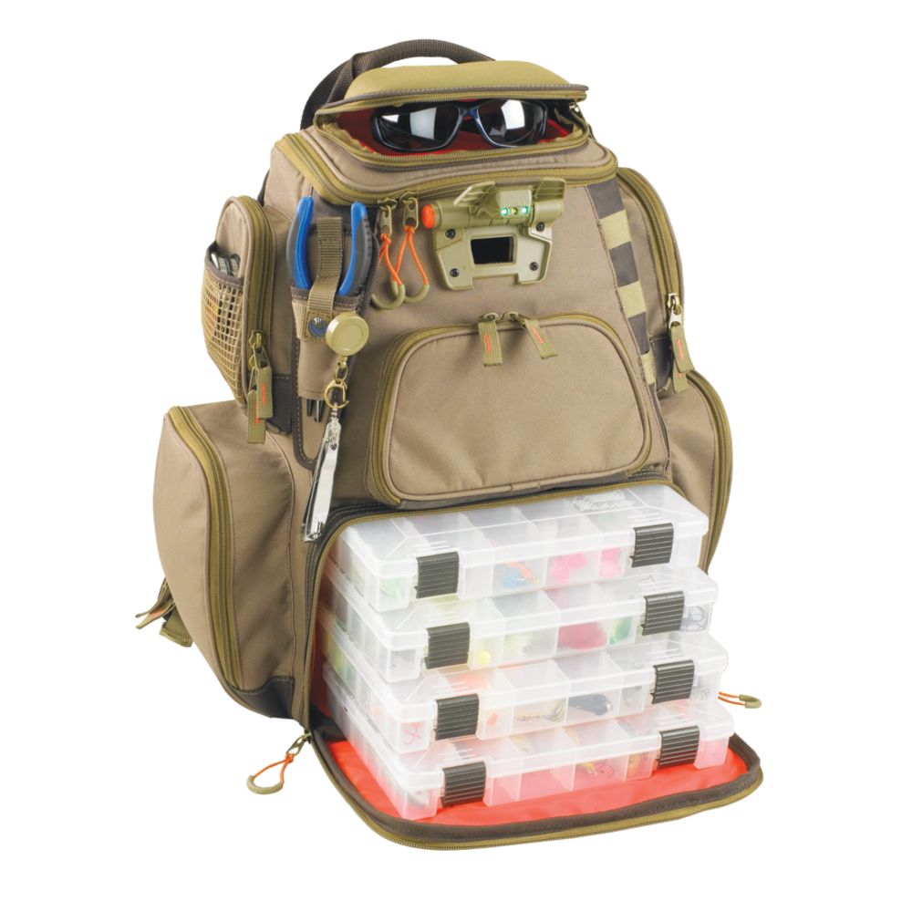 Wild River Tackle Tek Nomad - Lighted Backpack With 4 - Pt3600 Trays | The Home Depot Canada