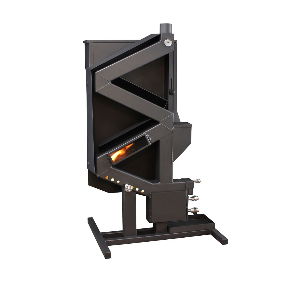 Us Stove Wiseway Gravity Pellet Stove The Home Depot Canada