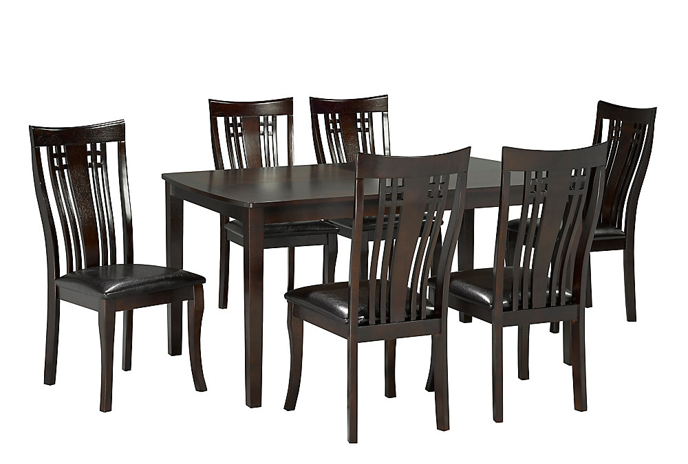 Fairmont 7 Piece Kitchen Set Espresso