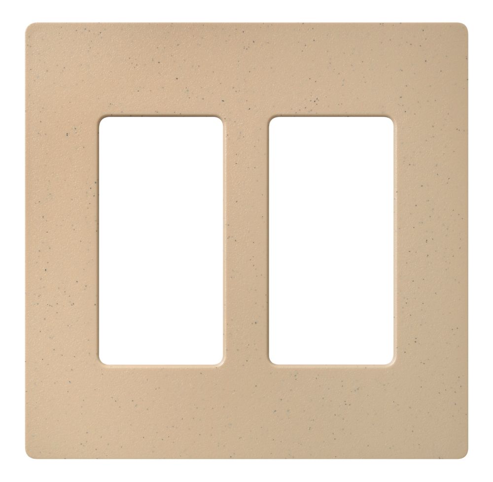 Lutron Claro 2Gang wall plate, Stainless Steel The Home Depot Canada