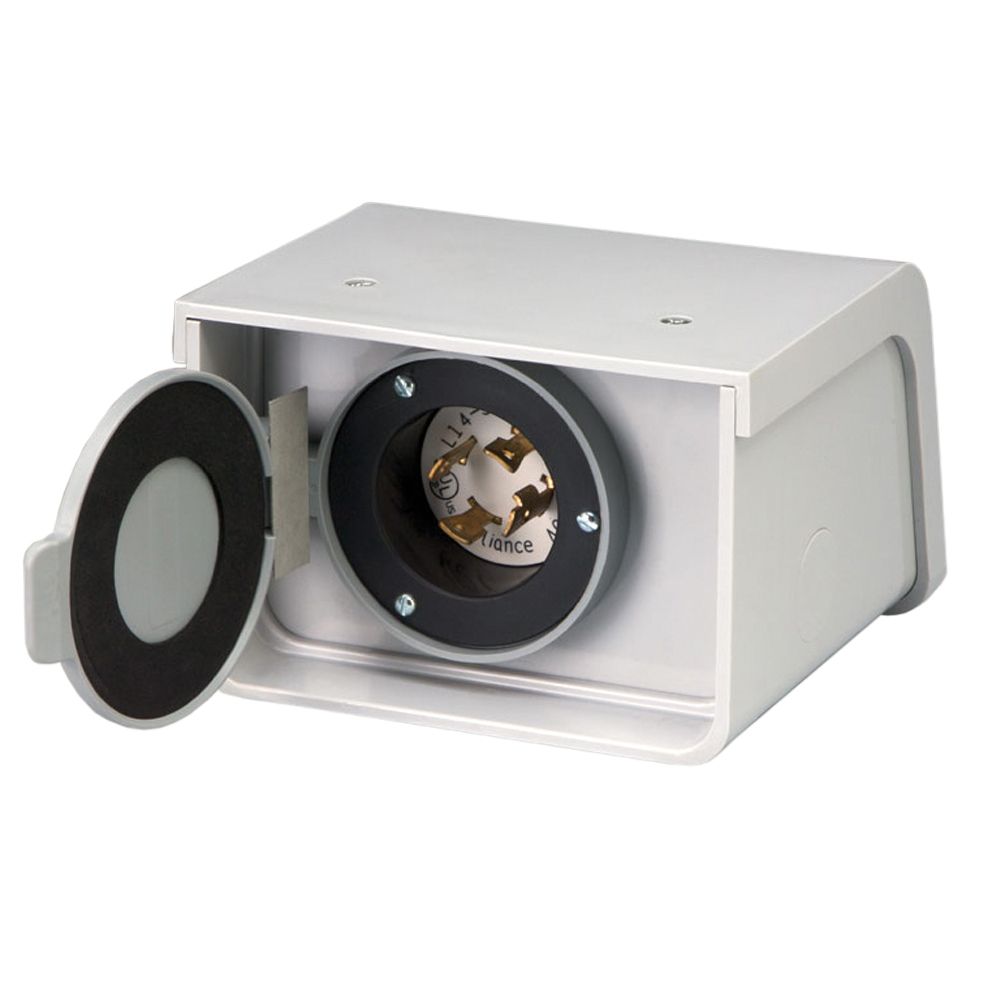 PBN30 30-Amp L14-30 Outdoor Non-Metallic Power Inlet Box