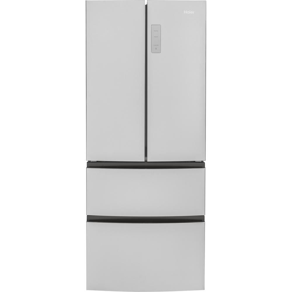 French Door Refrigerators Fridges The Home Depot Canada Haier 15 Cu Ft Counter Depth French Door