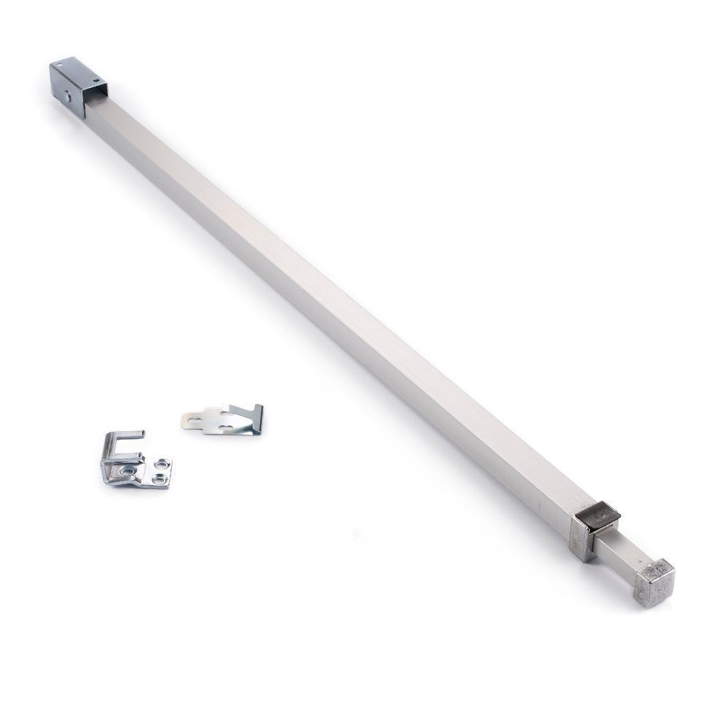 Prime-Line Satin Nickel Swing Bar Door Guard-U 10308 - The Home Depot