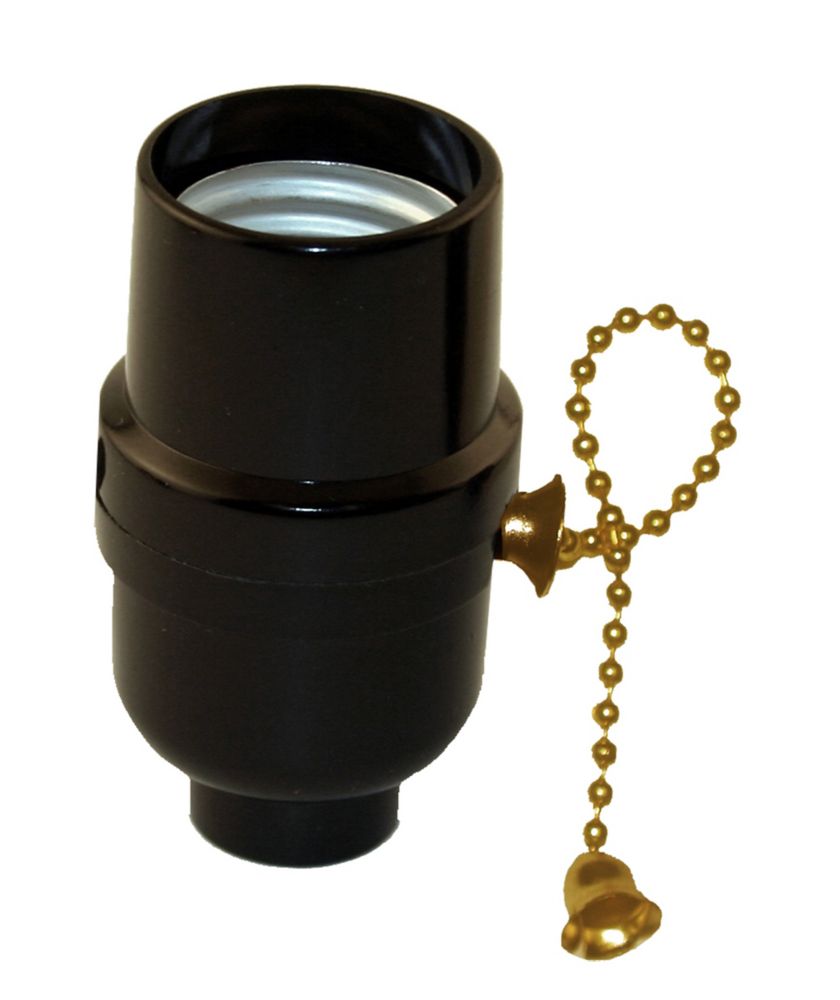 Atron Medium Base Socket, Pull Chain Phenolic The Home Depot Canada
