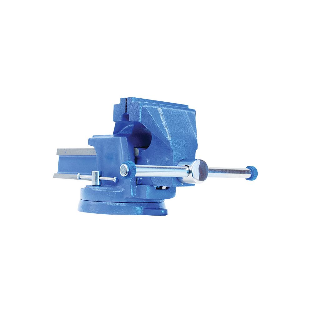 6-inch Steel Bench Vise with Swivel Base