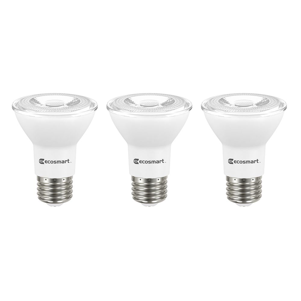 Ecosmart ECS Par20 6.5W (50W) BW 3000K Dim ES (3Pack) ENERGY STAR