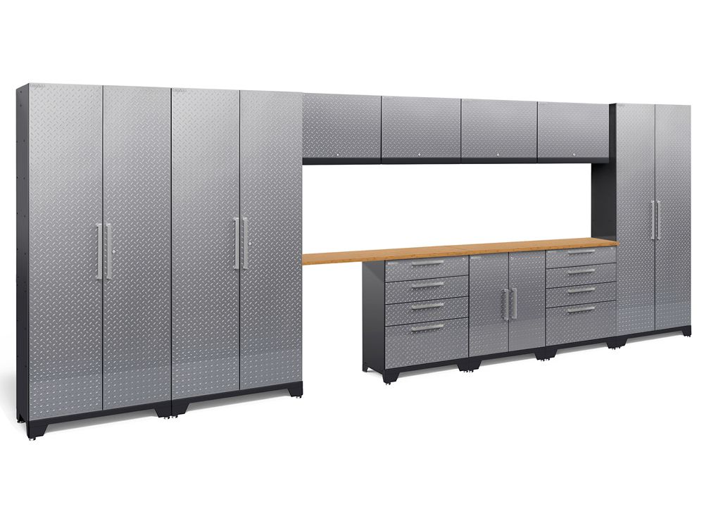 NewAge Products Inc. Performance 2.0 12Piece Diamond Plate Storage