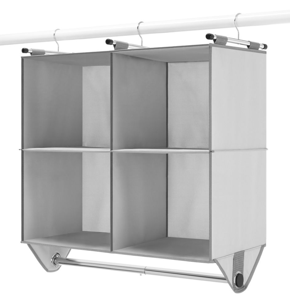 Whitmor 4 Section Closet Organizer | The Home Depot Canada