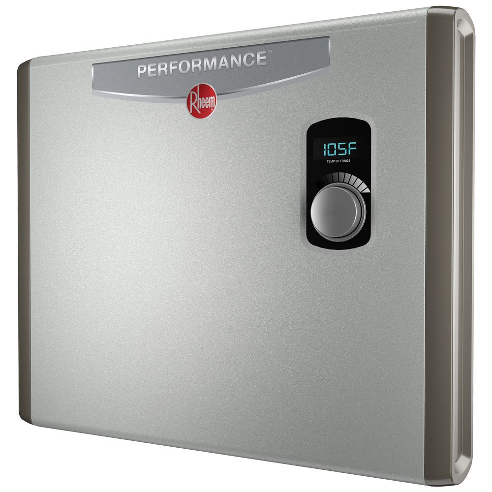 Rheem 36kW Electric Tankless Water Heater | The Home Depot ...
