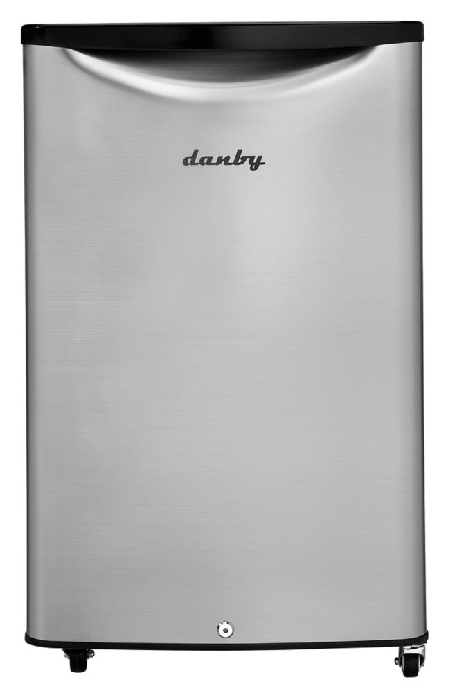 Magic Chef 4.3 cu. ft. Compact Refrigerator with Stainless Steel Look ENERGY STAR The Home