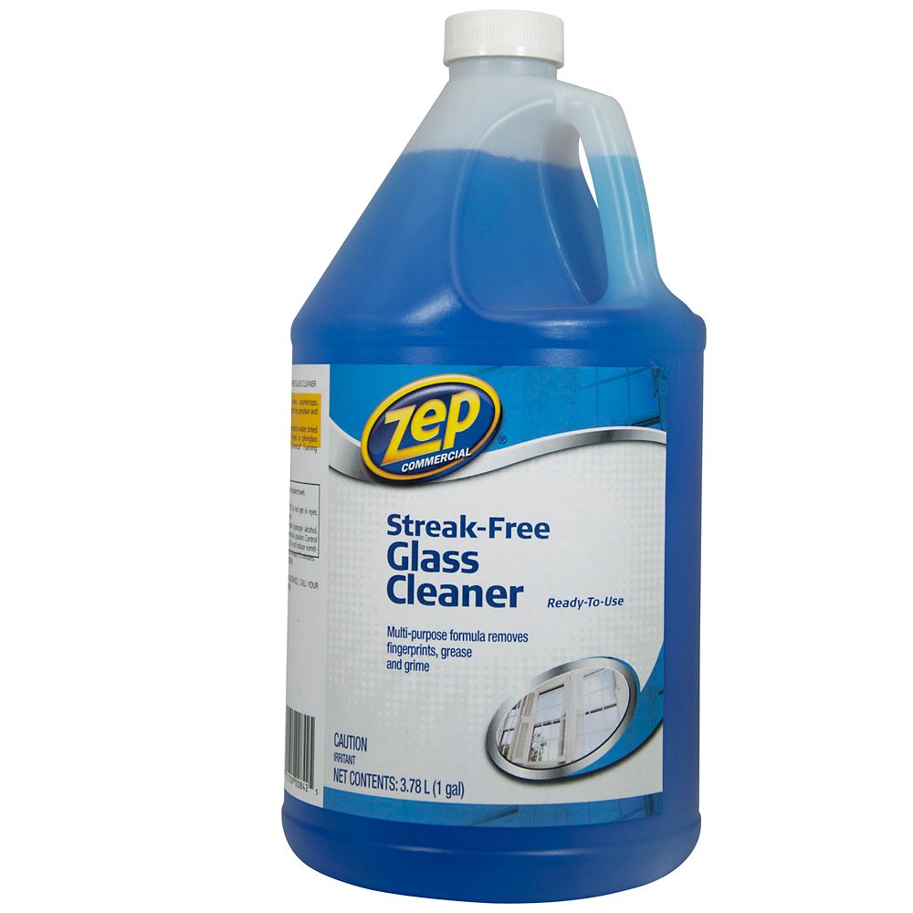 Zep Commercial Streak-Free Glass Cleaner 3.78L | The Home Depot Canada