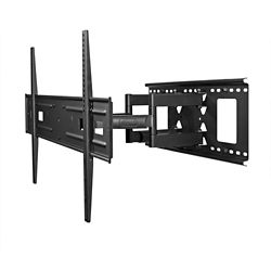 Kanto PDX650 Full Motion Mount for 37-inch to 75-inch TVs, Black | The